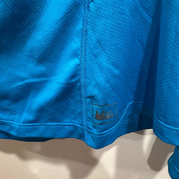 REI Women's Vibrant Blue Long Sleeve Tee - Picture 5 of 6